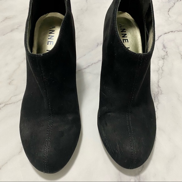 🛍 3/$45 Anne Klein Dressy Black Booties - Picture 2 of 7
